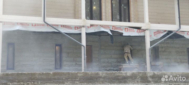 Пескоструйная обработка с выездом,металл,фасад,акз