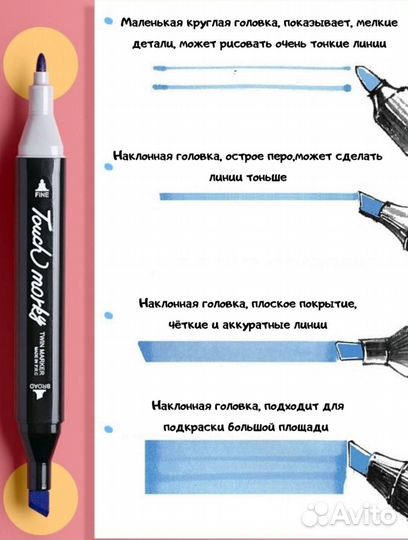 Маркеры для скетчинга набор 80шт новые