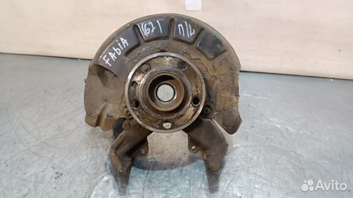 Кулак поворотный ступица в сборе передний левый