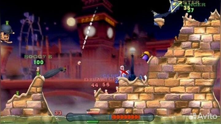 PSP Worms: Open Warfare (английская версия) б\у