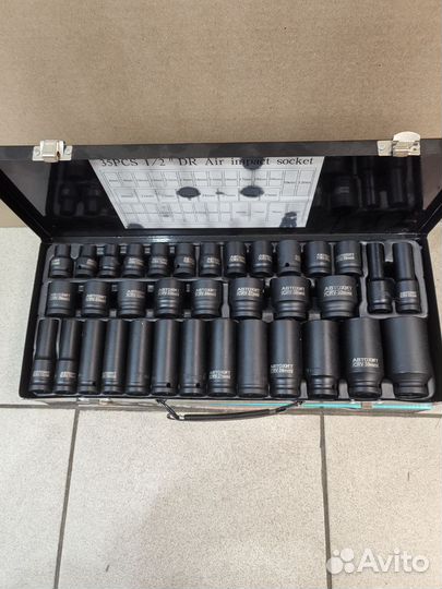 Набор торцевых головок 35 штук