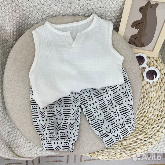 Муслиновый костюм детский