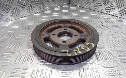 Шкив коленвала демпферный дизельный chevrolet epic