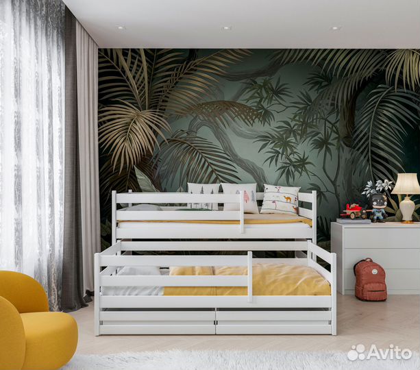 Двухъярусная кровать детская