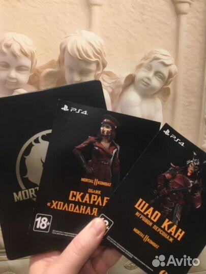 Диски игры для ps4 Mortal Kombat 11 Steelbook