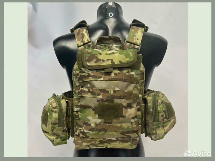 Бронежилет Якеда с подсумками Мультикам