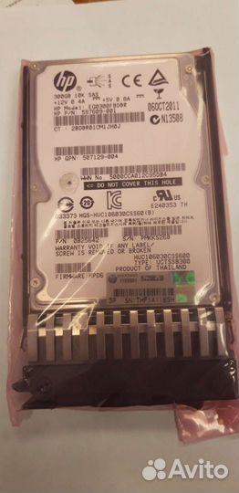 HP 300 гб eg0300fbdsp HP 1 тб mm1000fbfvr
