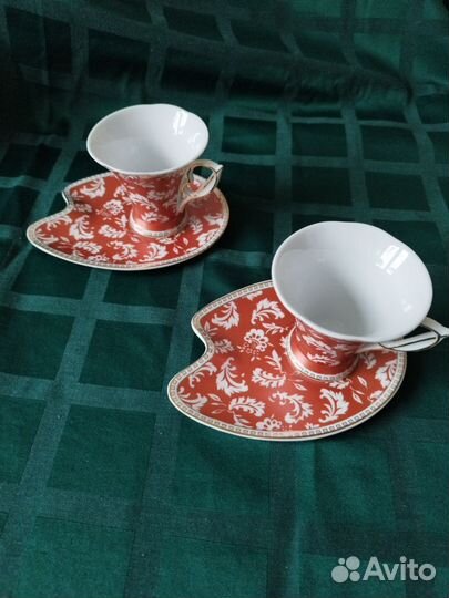 Чайная пара 2шт, английский фарфор