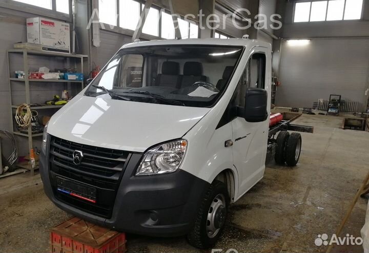 Гбо на Газель Next 7 баллонов метан