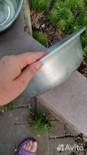Таз алюминиевый