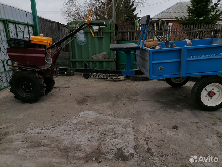 Мотоблоки и культиваторы с прицепом