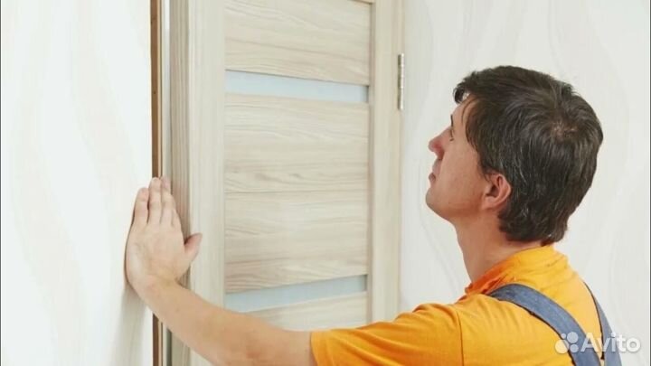 Скрытая дверь с коробкой