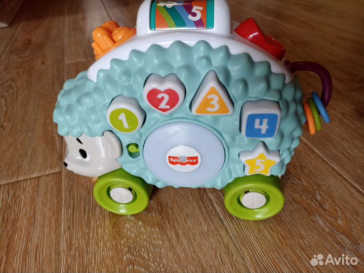 Интерактивный ёж fisher price