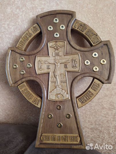 Крест мощевик