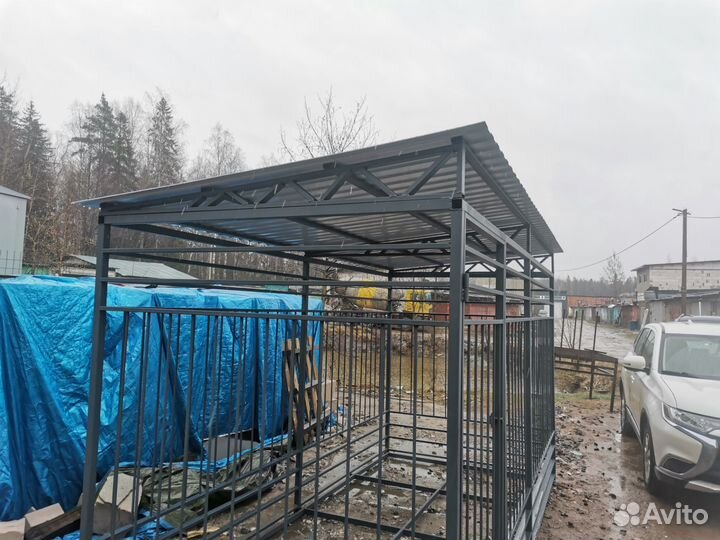 Вольер для собак уличный