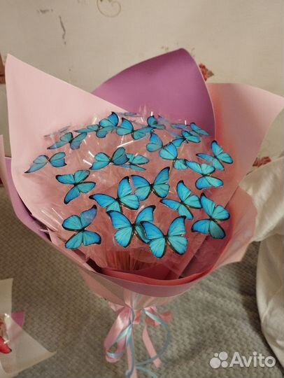 Букеты цветы из бабочек