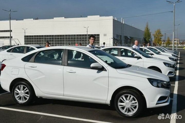 Аренда авто, такси LADA Vesta CNG (метан)