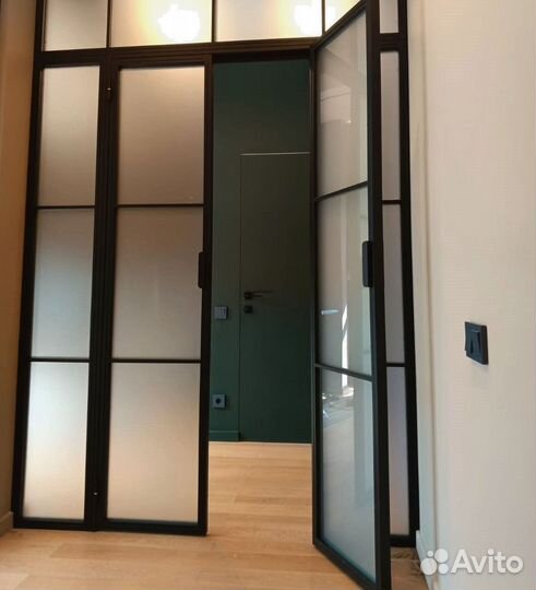 Двери из стекла