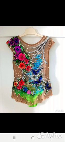 Купальник гимнастический для выступлений