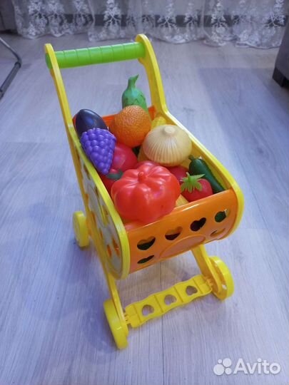 Овощи, фрукты игрушечные