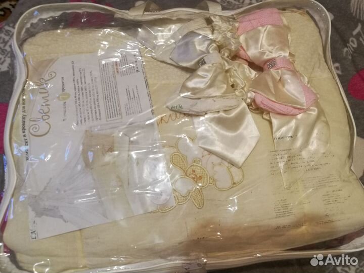 Балдахин в кроватку и бортики