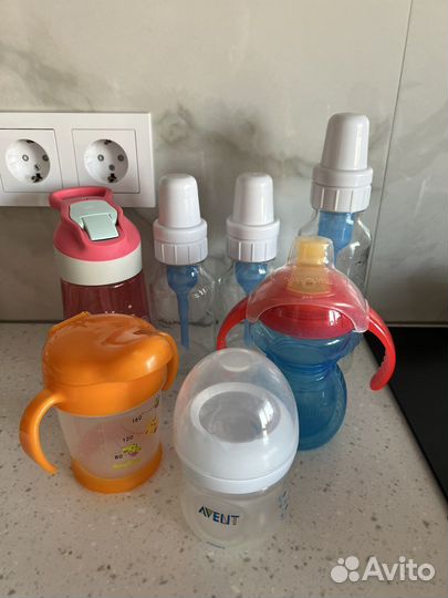 Бутылочки и поильники