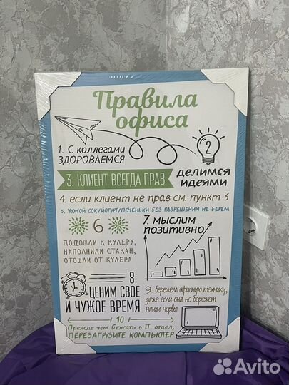 Картина правила офиса