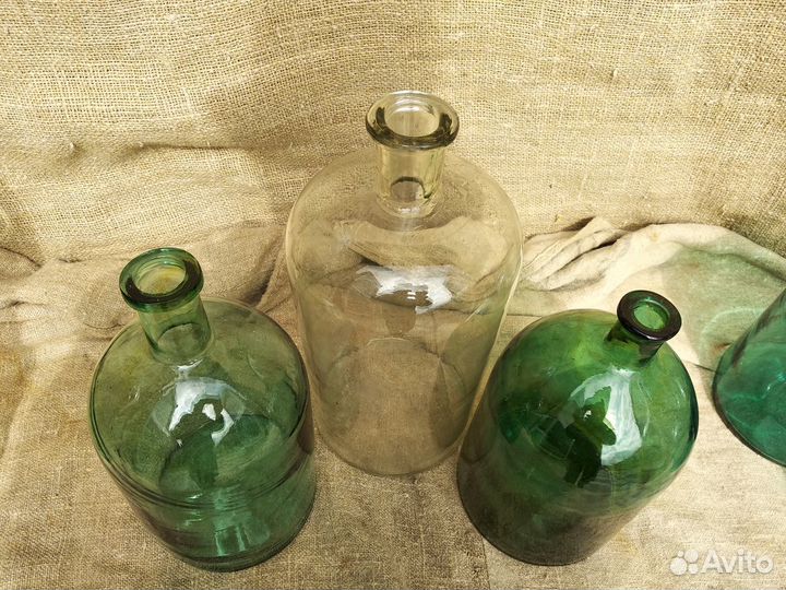 Бутыли старинные