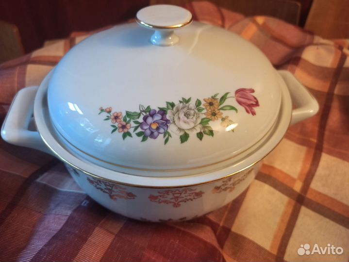 Супница СССР фарфор