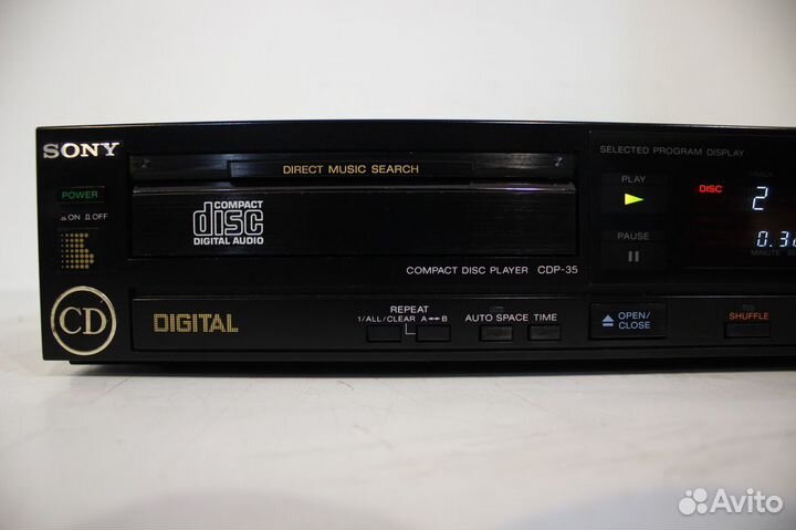 Sony CDP-35 CD-Плеер Japan