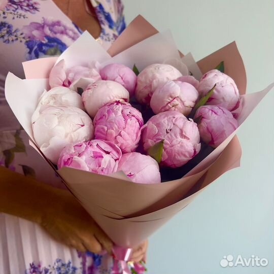 Букет пионов. Пионы в любом количестве)