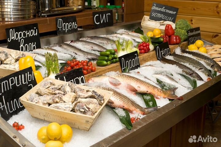 Купите магазин рыбы и морепродуктов