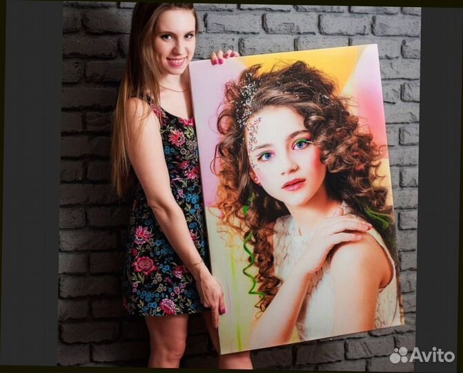 Портрет по фото 50на70 см