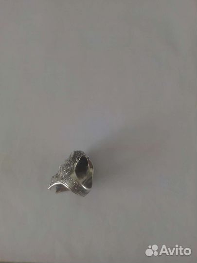 Байкерский перстень. Серебро
