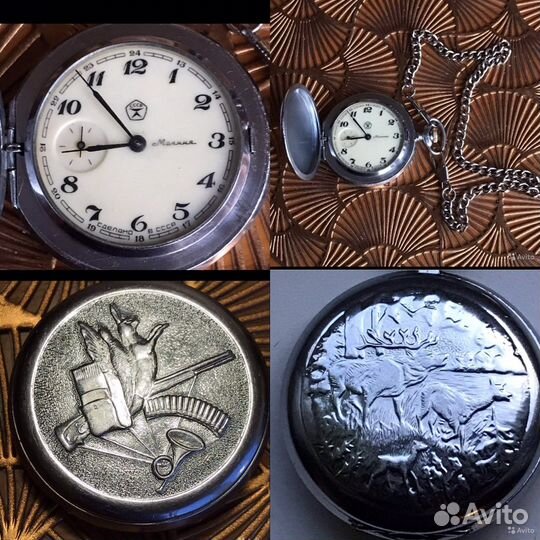 Швейцарские, старые, серебряные часы и не только