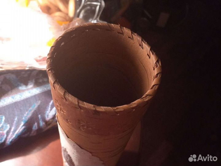 Футляр подарочный для бутылки из бересты