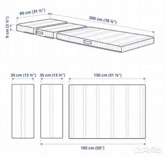 Растущая кровать IKEA слэк