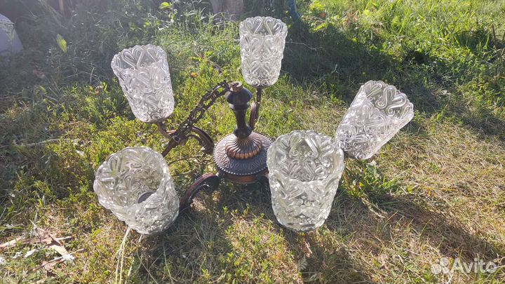 Люстра СССР винтаж