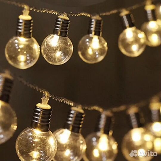 Гирлянды оптом. Гирлянда Лампочки оптом