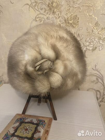 Шапка норковая женская