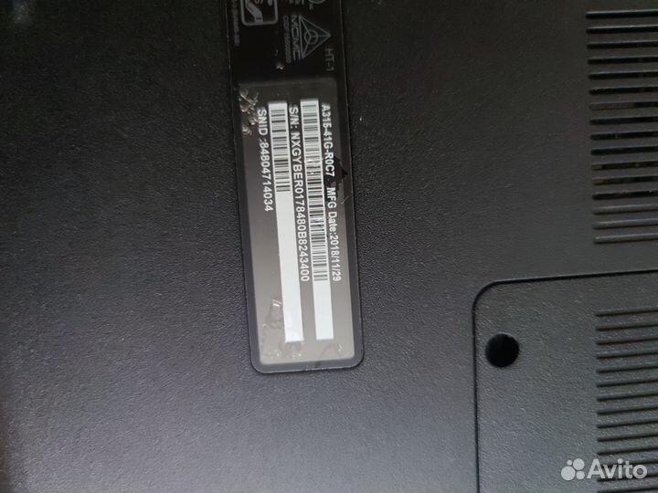 Acer aspire 3 a315 41g