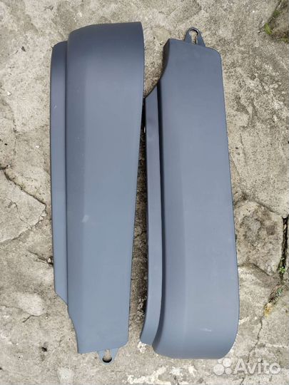 Накладки бампера на ман TGX