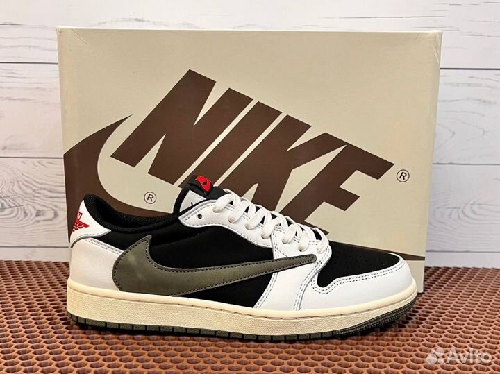 Nike Air Jordan 1 Low x Travis Scott Olive