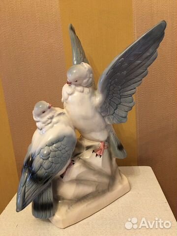 Статуэтка Любовь и голуби