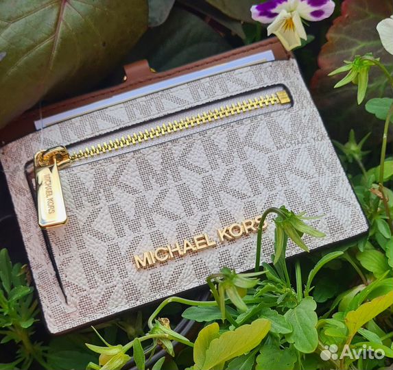 Michael kors Кожа кардхолдер Оригинал