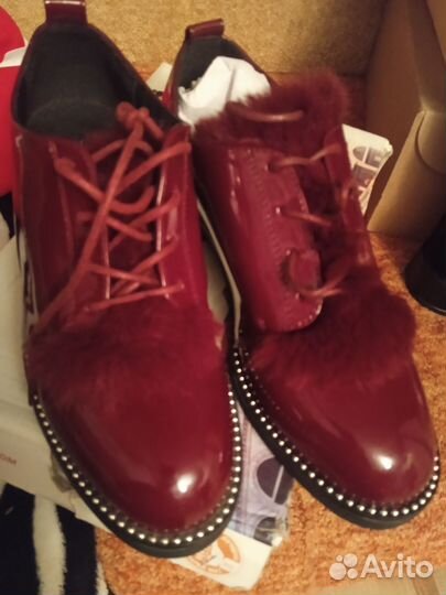 Новые полуботинки 37р