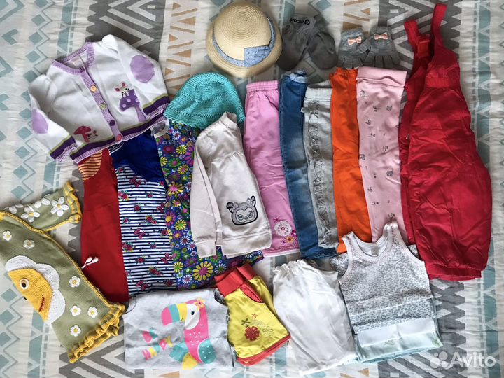 Пакет одежды для девочки 86 92 см