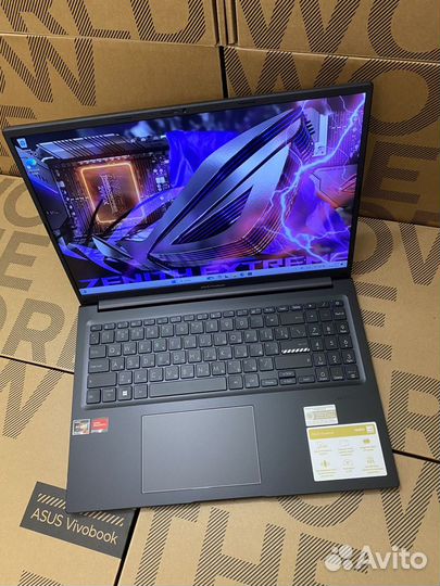 Asus Vivobook 16 Ryzen 7 новые 2024, 16gb, 512