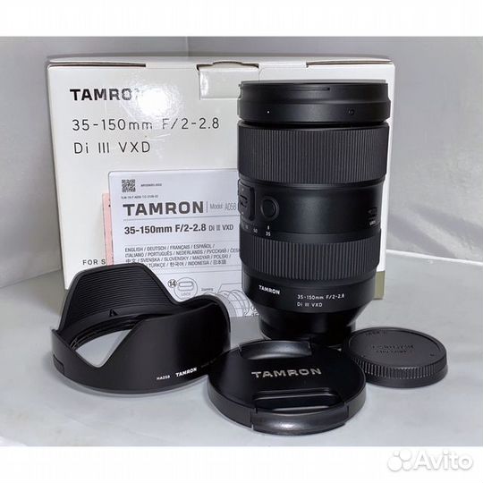 Объектив Tamron 35-150mm f/2-2.8 Di III VXD Sony