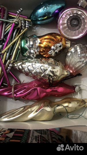 Елочные игрушки СССР